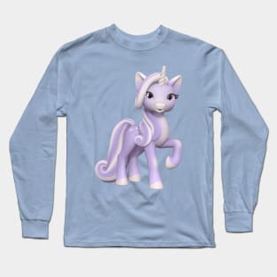 Beautiful Purple Unicorn Long Sleeve T-Shirt